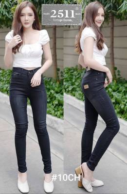 👖 2511 Vintage Denim Jeans by Araya กางเกงยีนส์ผญ กางเกงยีนส์ ผญ กางเกงยีนส์ เอวสูง กางเกงยีนส์ยืด ผ้าซาร่า