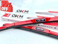 OKMใบปัดน้ำฝน Premium สีแดง  wiper blade (ต่อ1ข้าง) #รีโมท  #รีโมททีวี   #รีโมทแอร์ #รีโมด