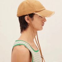 2023 JACQUEMUSˉsummer new hairline sunscreen Baseball cap sun hat versatile camping hatTH