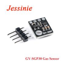 【YF】 SGP30 Gas Sensor Module Air Quality TVOC eCO2 Carbon Dioxide Measurement GY-SGP30 Formaldehyde Detector 3.3V 5V IIC