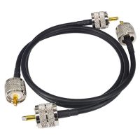 Pack of 6 CB Radio Antenna Cable 50cm PL259 UHF Male to Male RG58 Coaxial Patch Lead for Amateur Ham Radio CB Marine