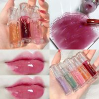 CP23 Cappuvini Bright Glass Lip Fine Shimmering Light  ลิปโปร่งแสง ให้ความชุ่มชื้นยาวนานใช้งานง่าย 1 เซ็ต มี 3 ชิ้น