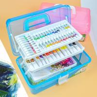 ™ Nail Box Sturdy 4 Colors Wide Application High Stability Storage Box Storage Holder for Home