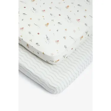 Mothercare fitted crib clearance sheets