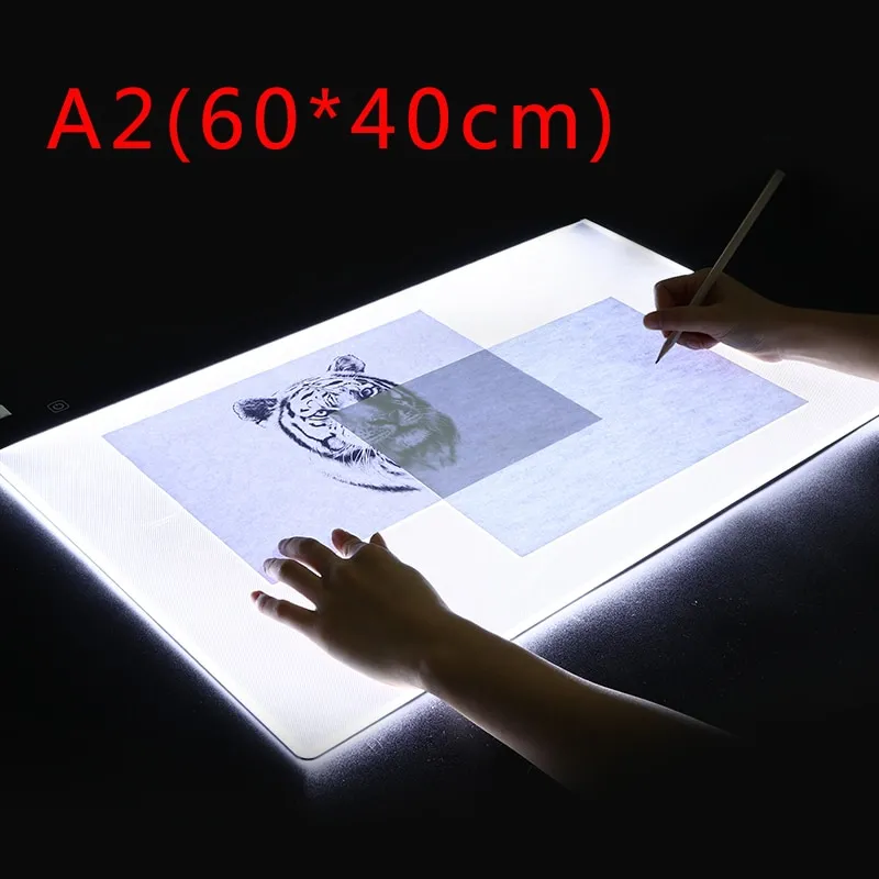 A1 A2 A3 A4 LED Light Pad LED Drawing Writing Tracing Board for