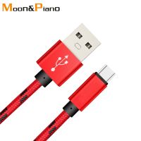 5V2A Type c Mobile Phone Cable Fast Charging USB cable Lattice Nylon usb Data For Tablet Smart Phone Charger Cables Wire 1m