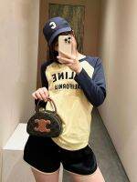 23ss Early Autumn T-shirt Colored T-shirt Top Female