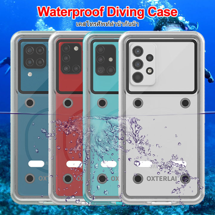 Waterproof Diving Case For Samsung Galaxy A12 A22 A13 A33 A53 A23 A73 A52 A52s A72 A32 A42 A71 8691