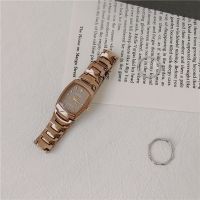 【Hot Sale】 and Korean ins style simple watch female student CHIC retro literary Roman scale chain bracelet quartz