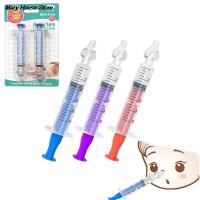 【CW】 2/4pcs 10ml Syringe Nasal Irrigator With Syringes Baby Infant Safe Cleaner Newborns Infants