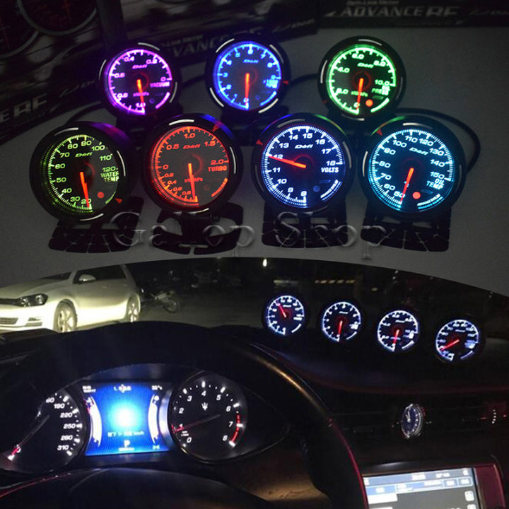 Defi Style Meter Advance BF 2.5 Inch / Defi Gauge 60mm with 7 Color Oil