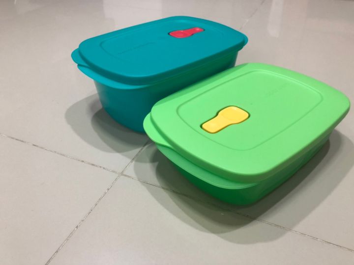 tupperware-กล่่ิิองไมโครเวฟสีเหลี่ยม-2