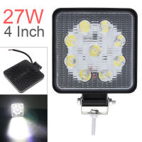 ไฟสปอตไลท์ LED 4นิ้ว12V/24V 1800LM 27W กันน้ำ