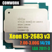 ซีพียู Intel XEON E5 2683 V3 LGA 2011-3 CPU PROCESSOR X99 C612 WORKSTATION SERVER DELL HP COMWORK