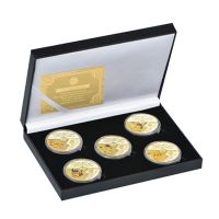 New Pokémon Commemorative Medal Pikachu Commemorative Coin Metal Handicraft Gold Commemorative Coin Gift Box Pokemon Toys