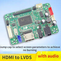 V1.0 HDMI RTD2483เดี่ยว LVDS LCD Driver Board การเผาไหม้ฟรีอินเทอร์เฟซ HD เสียงขนาดเล็ก