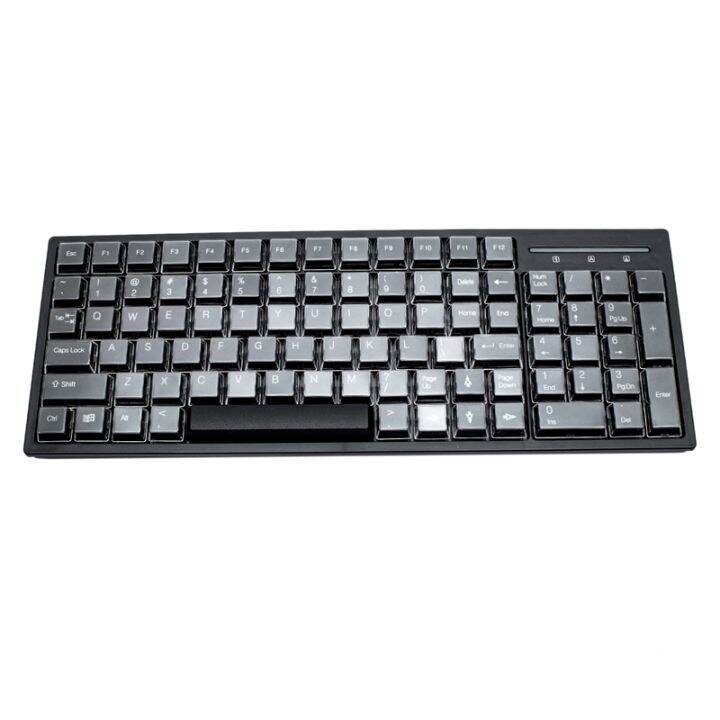 All in One Industrial Keyboard Desktop Laptop USB Full Hat Key Wired ...