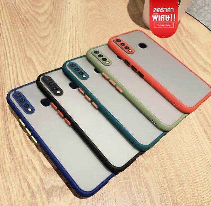 case-samsung-a20-a30-case-slim-hybrid-เคสขอบสี-สำหรับ-เคส-samsung-a30-เคสซัมซุง-a30-เคสโทรศัพท์-เคสมือถือ