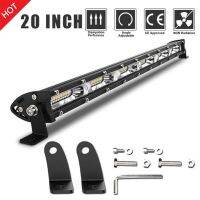 Led Light Bar 180w 6000k Ip67 Waterproof Spotlight Single Row Work Lamp For Off-Road Vehicles Suv Trucks Car Lighting Set