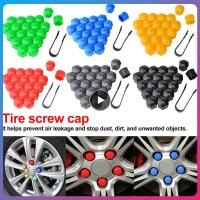 Car Tyre Nut Bolt 17mm Durable Protecting Bolt Rims Screws Plugs Special Socket Protection Dust Proof Convenient Anti-rust Nails  Screws Fasteners