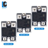 10A 25A 40A 60A 80A 100A 120A SSR SINGLE PHASE Solid State Relay DA AA DD 3-32VDC TO 24-480VAC-JHU STORE