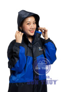 HÀNG KARA LOẠI 1 Bộ áo mưa 2 lớp Sơn Thủy K4- bộ quần áo đi mưa chống lạnh