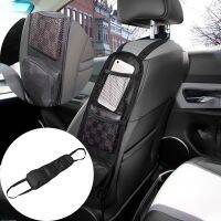 ◙◎☜ Car Interior Organizer Auto Seat Side Storage Bag Seats Back Side Hanging Pocket Cars Stowing Tidying Mesh Organiser