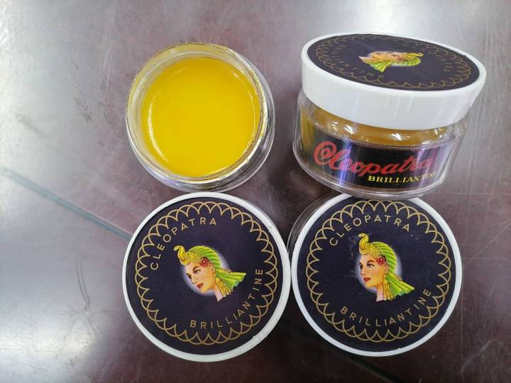 cleopatra-brilliantine-aroma-hair-gel-เจลแต่งผม-น้ำหอม-คลีโอพัตรา-เจลแต่งผม-เจ้าเสน่ห์-ในตำนาน-ใช้ดีมาจนถึงทุกวันนี้