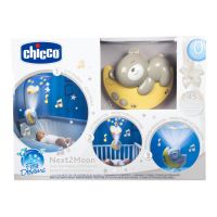 Chicco First Dream Next 2 Moon 3 In 1 โมบาย กล่อมนอน สำหรับเด็ก พร้อมเสียง แสง และตุ๊กตา ตั้งเวลา เปิด/ปิด ได้