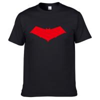 ใหม่สีแดง Hood สัญลักษณ์ batmon DC Comics ผู้ชายผู้ใหญ่ SLIM FIT Man เสื้อยืด Tees Tops