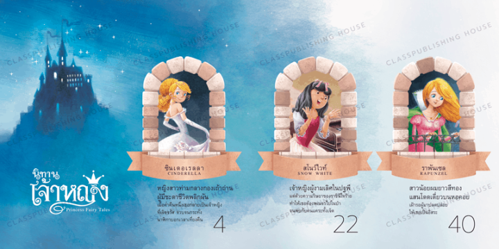 หนังสือนิทานเจ้าหญิง-สองภาษาไทย-อังกฤษ-ห้องเรียน