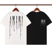 ✎○卐 Amr - เสื้อยืดแขนสั้นลําลอง แฟชั่นสําหรับผู้ชาย และผู้หญิง