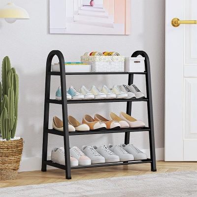 Multifunctional Steel Assembly Balcony For Home Dorm Room A-Shaped Practical Shoe Cabinet