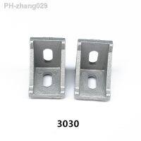 50pcs 3030 Corner Fitting Angle Aluminum 30x30 L Connector Decorative Bracket fastener for 3030 Aluminum profile accessory