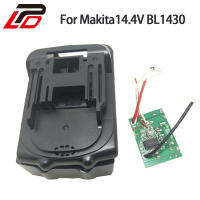 BL1430 Battery Plastical Case (ไม่มีเซลล์แบตเตอรี่) แผงวงจรป้องกันการชาร์จแทนที่สำหรับ Makita14.4V LXT400 Li-Ion Battery