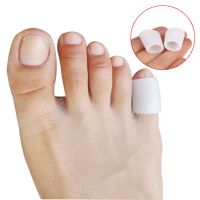 ✘☎ 2Pcs/lot Silicone Gel Little Toe Tube Corns Blisters Corrector Pinkie Protector Gel Bunion Toe Finger Protection Gel Sleeve