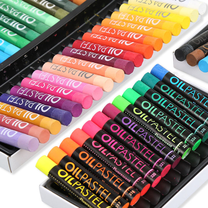 munkyo-แกลเลอรี่12-24-25-36-48-50สีศิลปิน-soft-oil-pastels-ชุดสีน้ำมันแท่งระบายสีโรงเรียนศิลปะอุปกรณ์วาดภาพกราฟฟิตีชุดดินสอสีแบบนุ่ม