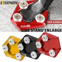 GROM 125 Motorcycle Accessories Kickstand Side Stand Enlarge Extension For HONDA Grom125 GROM MONKEY 125 2023 2022 2021 2020