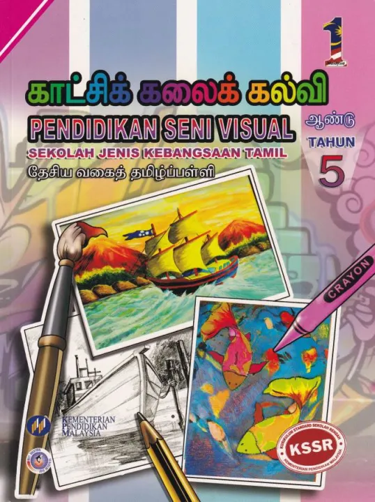 Seni 5 teks pendidikan buku visual tahun BUKU TEKS