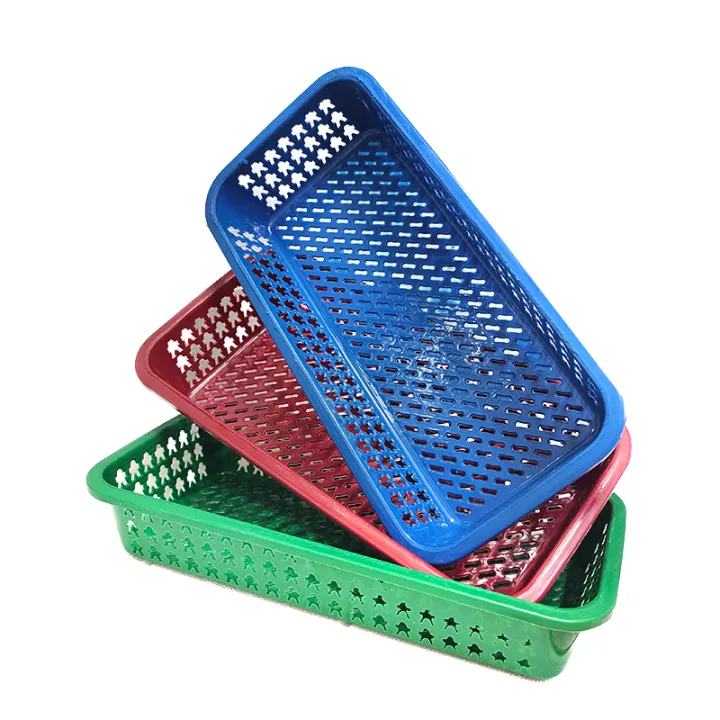CYK819 mini basket strainer tray long plastic basket tray Lazada PH