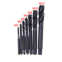 Sun 7pcs hss Machine สกรูเกลียวเมตริก plug TAP Drill set M3 M4 M5 M6 M8 M10 M12