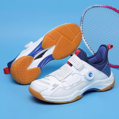 Unisex Professional Badminton Shoes Men Training Table Tennis Sneakers Anti-Slippery Women Volleyball Sport Shoes TKS01