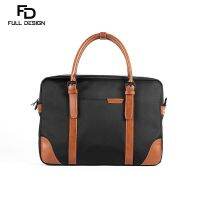 ┇Men Breifcase Waterproof Padded 15.6" Laptop Shoulder Bag Top Hle Bags for Office Working Business Bla Grey Blue