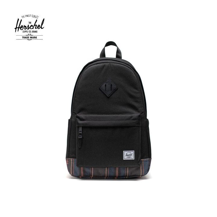 Herschel Heritage Backpack Black Winter Plaid Us 24L | Lazada PH