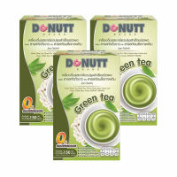 [30 ซอง] DONUTT โดนัทท์ ชาเขียว เครื่องดื่มปรุงสำเร็จชนิดผง ผสมสารสกัดถั่วขาวและสารสกัดเมล็ดกาแฟดิบเน้นการเผาผลาญ