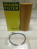 กรองน้ำมันเครื่อง BMW  Series 3  E90  ( 2005 - 2011 )  รุ่น  318 d,  320 d /  Oil Filter Mann HU 722x / HU722x