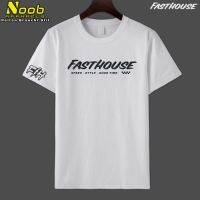 Kaos Sunmori Fasthouse - T-Shirt Sunmori - Kaos Motocross Fasthouse MX - Putih, M