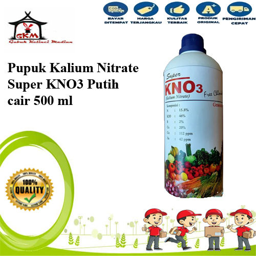 Pupuk Kalium Nitrate Kno Putih Cair Ml Lazada Indonesia