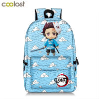 Hot Anime Demon Slayer Backpack Waterproof Student School Bags boys girls bookbag Cosplay Travel Bag Knapsack Fashion