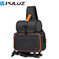 PULUZ Portable Outdoor Triangle Style SLR Camera Bag with Removable Bag Sling Waterproof Backpack Shoulder Messenger Bags